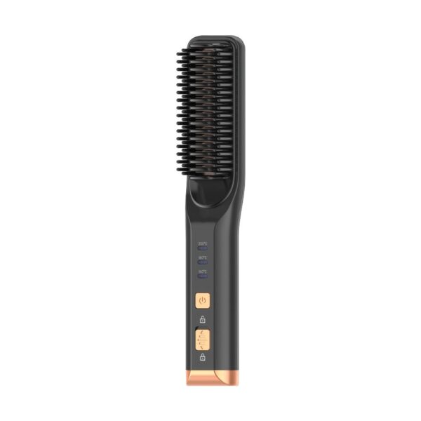 برس مو صاف کننده مو و ریش Green Lion Cordless Beard & Hair Straightener